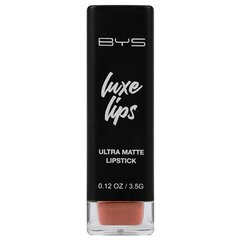 BYS Huulepulk Luxe Lips Ultra Matte VIBES цена и информация | Помады, бальзамы, блеск для губ | kaup24.ee