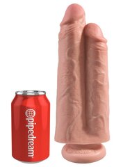 King Cock topelt dildo Two Cocks One Hole hind ja info | Dildod | kaup24.ee