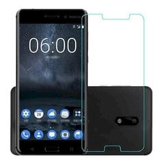 Karastatud klaas PRO + Premium 9H ekraanikaitse Nokia 6 цена и информация | Защитные пленки для телефонов | kaup24.ee