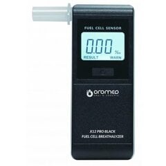 Elektrokeemiline alkomeeter OROMED X12 PRO BLACK hind ja info | Alkomeetrid | kaup24.ee