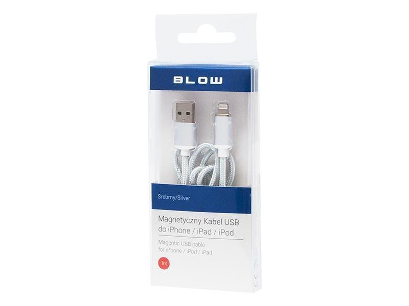 Blow 66-107, USB-A/Lightning, 1 m цена и информация | Kaablid ja juhtmed | kaup24.ee