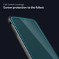 Kaitseklaas Spigen telefonile Apple iPhone 12 Mini, must hind ja info | Ekraani kaitsekiled | kaup24.ee