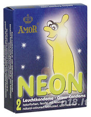 My Amor - Neoonsed kondoomid 2 tk. hind ja info | Kondoomid | kaup24.ee
