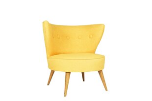 Кресло Artie Riverhead, желтое/коричневое цена и информация | Кресла в гостиную | kaup24.ee