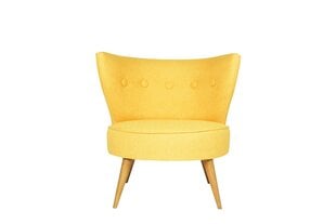 Кресло Artie Riverhead, желтое/коричневое цена и информация | Кресла в гостиную | kaup24.ee