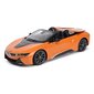 Auto BMWi8 Roadster Rastar kaugjuhtimispuldiga 1:12, oranž hind ja info | Poiste mänguasjad | kaup24.ee