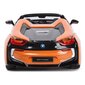 Auto BMWi8 Roadster Rastar kaugjuhtimispuldiga 1:12, oranž hind ja info | Poiste mänguasjad | kaup24.ee