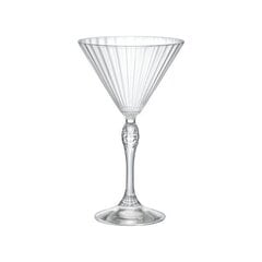 Bormioli Rocco 4 klaasist komplekt America's Martini, 240 ml цена и информация | Стаканы, фужеры, кувшины | kaup24.ee