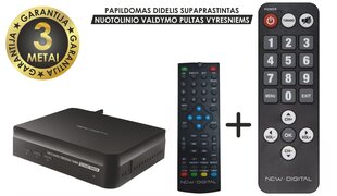 New DIigital STB DVB-T2 01HD Senior цена и информация | ТВ-приемники, тюнеры | kaup24.ee