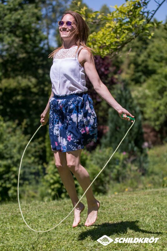 Laste hüppenöör Schildkrot 250 cm, roheline hind ja info | Hüppenöörid | kaup24.ee