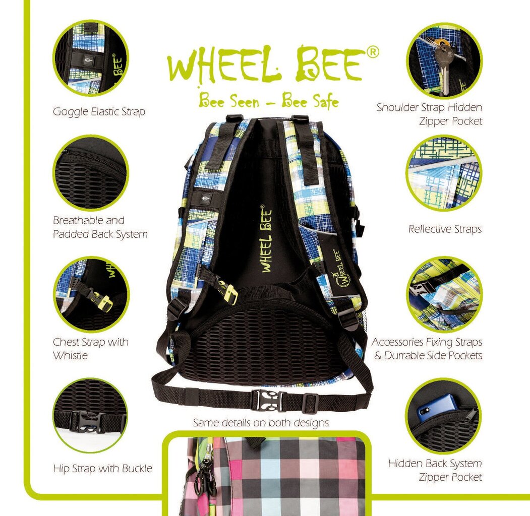 Seljakott Wheel-Bee Generation Z 30 l, roheline цена и информация | Spordikotid, seljakotid | kaup24.ee