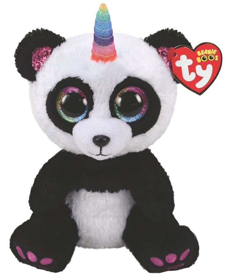 Plüüsist ükssarvik panda TY Beanie Boos Paris, 15 cm, 36307 цена и информация | Pehmed mänguasjad | kaup24.ee