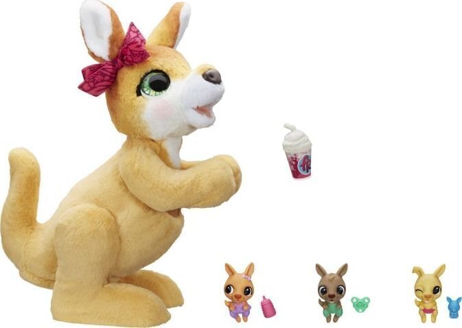 Interaktiivne mänguasi känguru Hasbro FurReal hind ja info | Pehmed mänguasjad | kaup24.ee