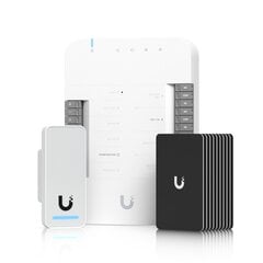 Ubiquiti UA-G2-SK, UniFi Accessi stardikomplekt, G2 juurdepääsulugeja + jaotur + kaardid (10 tk) hind ja info | Valvesüsteemid, kontrollerid | kaup24.ee