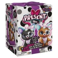 Интерактивный щенок Spin Master Present Pets Glitter цена и информация | Плюшевые | kaup24.ee