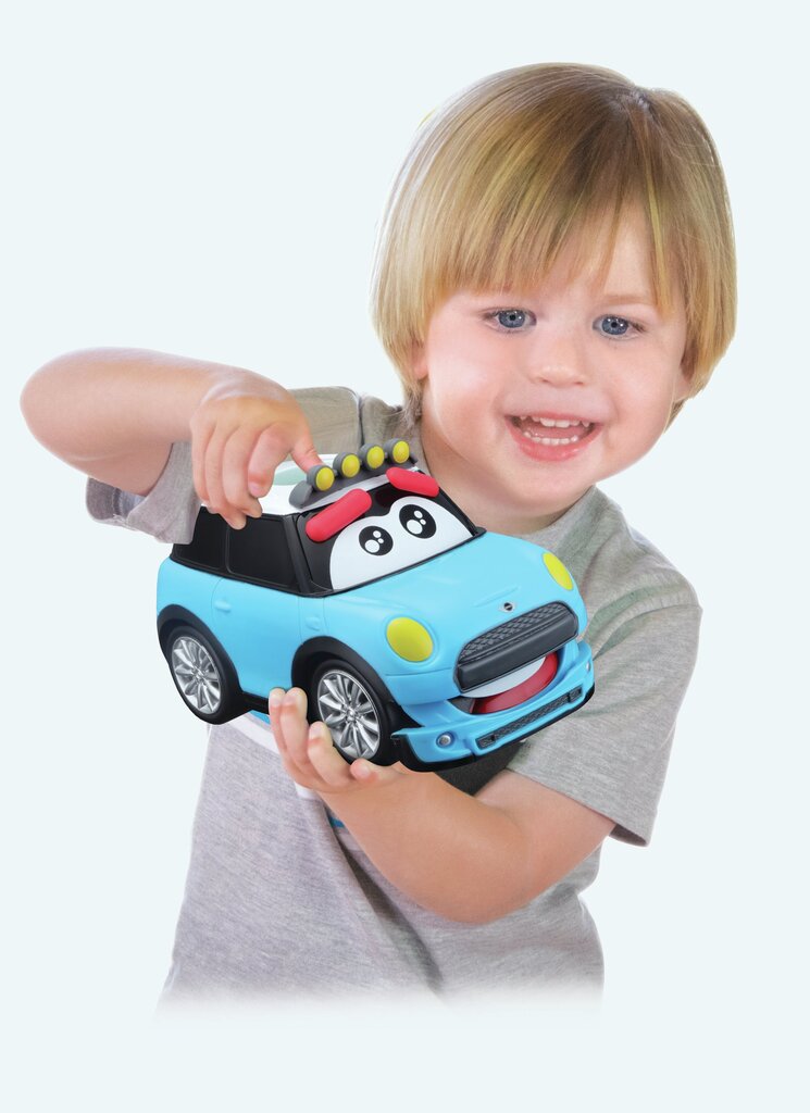 Mänguauto Bburago Junior Mini Cooper Laugh & Play, 16-81205 цена и информация | Imikute mänguasjad | kaup24.ee