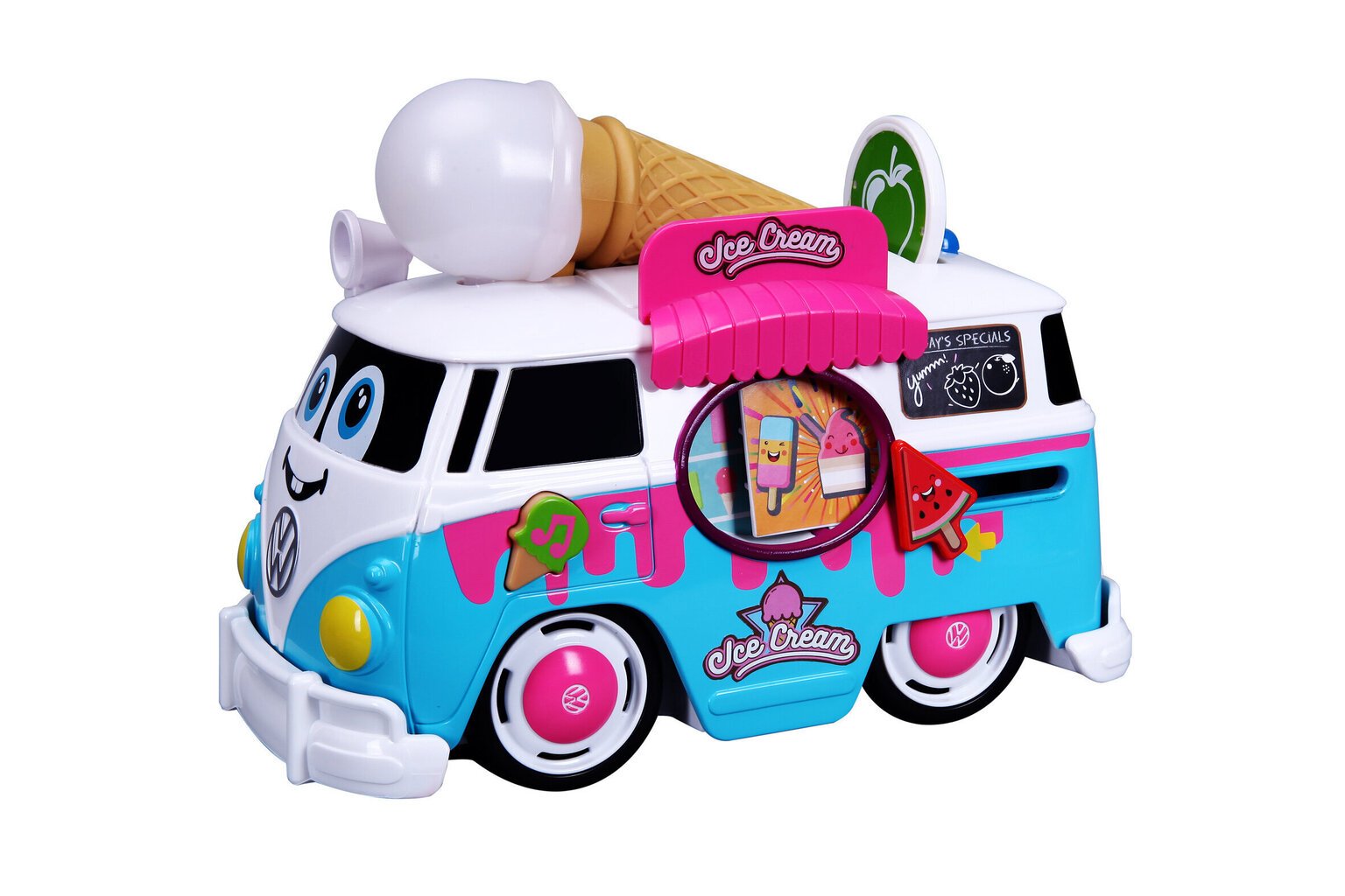 Mängubuss Bburago Junior Volkswagen Magic Ice Cream Bus, 16-88610 hind ja info | Imikute mänguasjad | kaup24.ee