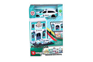 Politseijaoskond Leedu politseiautoga 1:43 Bburago City, 18-31502 цена и информация | Игрушки для мальчиков | kaup24.ee