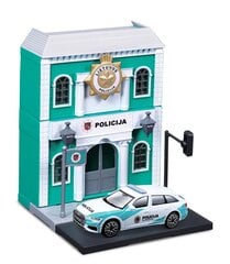 Politseijaoskond Leedu politseiautoga 1:43 Bburago City, 18-31502 цена и информация | Игрушки для мальчиков | kaup24.ee