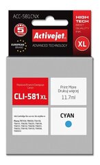Printerikassett ActiveJet ACC-581CNX, sinine hind ja info | Tindiprinteri kassetid | kaup24.ee