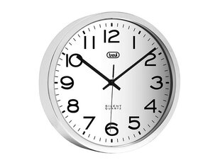 Trevi OM 3318 STEEL настенные часы цена и информация | Часы | kaup24.ee