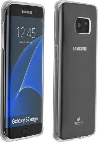 Ümbris Mercury Jelly Clear Samsung A805 A80 läbipaistev hind ja info | Telefoni kaaned, ümbrised | kaup24.ee