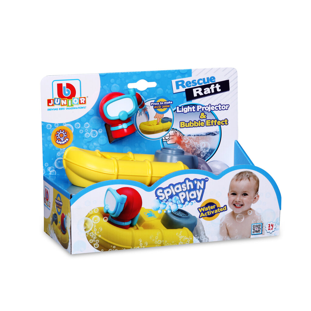 Vannimänguasi BB Junior Splash 'N Play Rescue Raft, 16-89014 hind ja info | Imikute mänguasjad | kaup24.ee