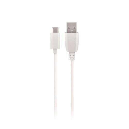 USB-kaabel Maxlife Type-C valge, 1A, 1.0m цена и информация | Mobiiltelefonide kaablid | kaup24.ee