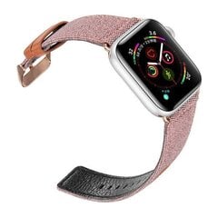 Браслет Dux Ducis "Casual Version" для Apple Watch, 38/40мм, чёрный цена и информация | Аксессуары для смарт-часов и браслетов | kaup24.ee