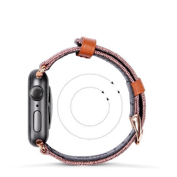 Vahetusrihm Apple Watch 38/40mm Dux Ducis , must hind ja info | Nutikellade ja nutivõrude tarvikud | kaup24.ee