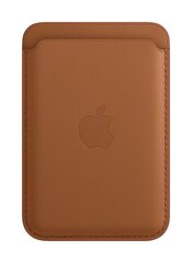 iPhone Leather Wallet with MagSafe - Saddle Brown цена и информация | Чехлы для телефонов | kaup24.ee