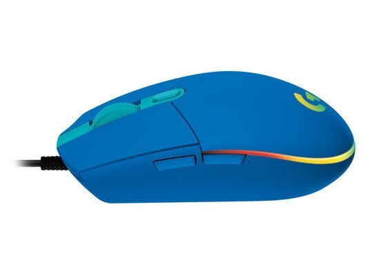 Logitech G102 Lightsync, sinine hind ja info | Hiired | kaup24.ee