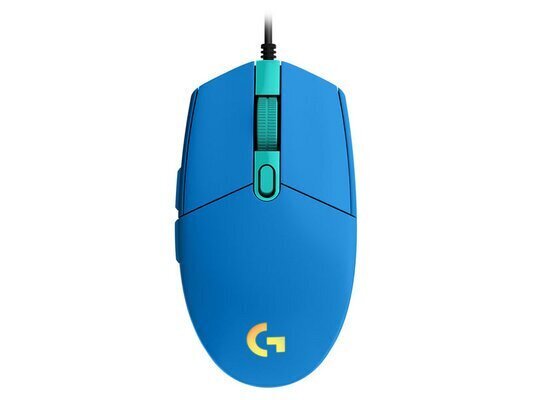 Logitech G102 Lightsync, sinine цена и информация | Hiired | kaup24.ee