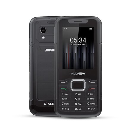 Allview M10 Jump, 64 MB, 128 MB, Dual Sim, black цена и информация | Telefonid | kaup24.ee