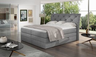 Кровать NORE Mirabel 16, 160x200 см, серая цена и информация | Кровати | kaup24.ee