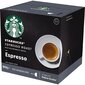 STARBUCKS Espresso Roast by NESCAFÉ DOLCE GUSTO tumeda röstiga kohvikapslid, 12 kapslit hind ja info | Kohv, kakao | kaup24.ee