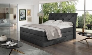 Кровать NORE Mirabel 06, 160x200 см, темно-серая цена и информация | Кровати | kaup24.ee