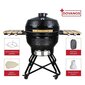 Grill tarvikutega Zyle Kamado XX Large ZY26KSBLSET, 66 cm hind ja info | Grillid | kaup24.ee