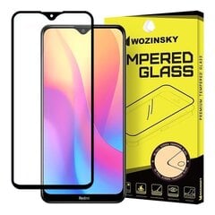 LCD kaitseklaas Wozinsky 5D sobivus telefoniümbrisega Xiaomi Redmi 8A must hind ja info | Ekraani kaitsekiled | kaup24.ee