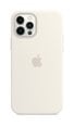 Силиконовый чехол Apple MagSafe Silicone для Apple iPhone 12 / 12 Pro, белый