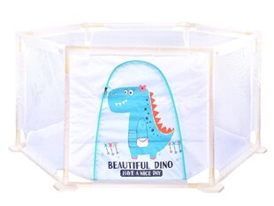 Mänguala lastele Baby's Paradise, valge, 108x108x66 cm цена и информация | Детские игровые домики | kaup24.ee