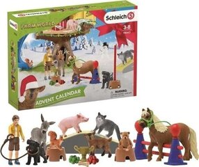 Advendikalender Schleich Farm World, 98063 цена и информация | Конструкторы и кубики | kaup24.ee