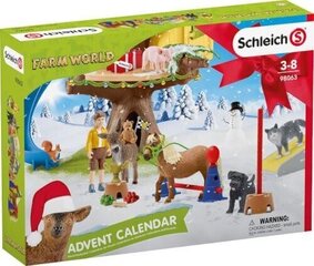 Advendikalender Schleich Farm World, 98063 цена и информация | Конструкторы и кубики | kaup24.ee