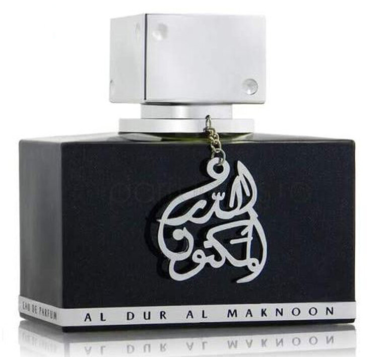 Meeste parfüüm Dur Al Maknoon Silver By Lattafa,100 ml hind ja info | Meeste parfüümid | kaup24.ee