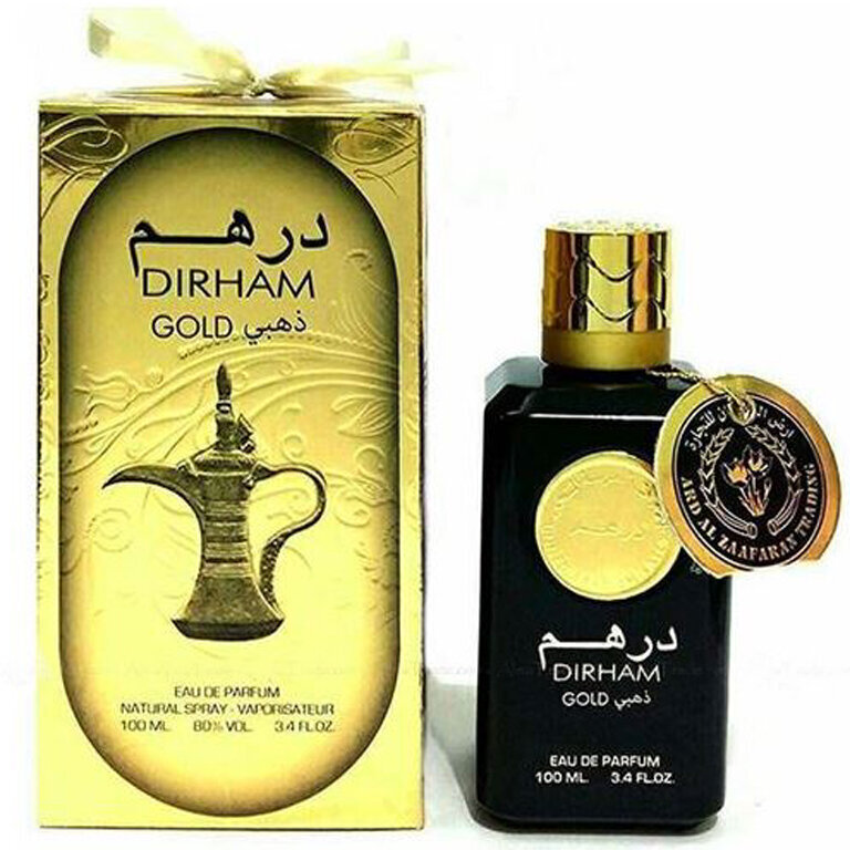 Meeste parfüüm Dirham Gold by AL Zaafaran, 100 ml hind ja info | Meeste parfüümid | kaup24.ee