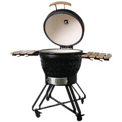 Барбекю с аксессуарами Zyle Kamado Diamond X Large ZY24KSBLDISET, 62 см цена и информация | Грили | kaup24.ee