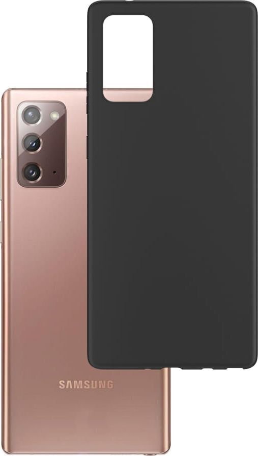 Telefoniümbris 3mk Matt Case Samsung Note 20, must hind ja info | Telefoni kaaned, ümbrised | kaup24.ee