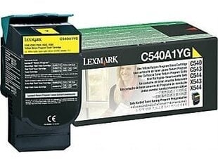 Лазерный картридж Lexmark C540A1YG цена и информация | Картриджи и тонеры | kaup24.ee