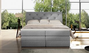 Кровать NORE Mirabel 03, 160x200 см, темно-серая цена и информация | Кровати | kaup24.ee