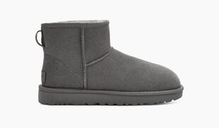 UGG naiste talvesaapad CLASSIC MINI II, hall цена и информация | Женские сапоги | kaup24.ee